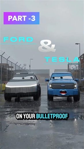 American Truck War: Cybertruck vs F-150 — Part 3 | The Rust Problem #shorts #cybertruck #fordf150