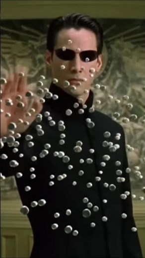 Neo Stops Bullets Like a God! 🔥 | Matrix Epic Scene
