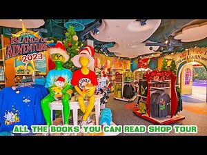 All The Books You Can Read Store Seuss Landing Universal's Islands of Adventure (Jan 2023) [4K]