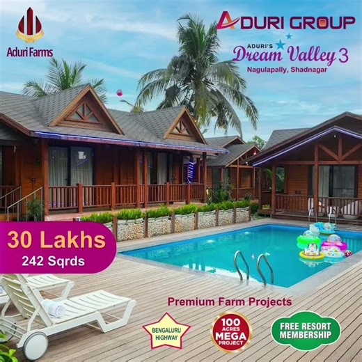 🪷ADURI'S DREAM VALLEY3🪷by Srejita Group