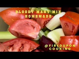 How to Make the Perfect Homemade Bloody Mary Mix!
