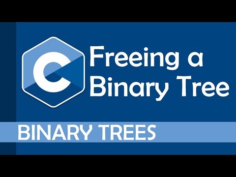 Freeing (or deallocating) a Binary Tree in C