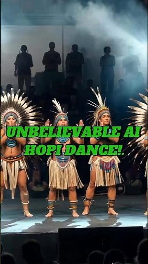 Hopi Rain Dance Brought to Life with AI Effects