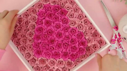 Create a Beautiful Flower Shadow Box Step by Step