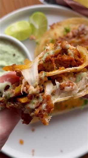 Beyond Beef Crispy Tacos