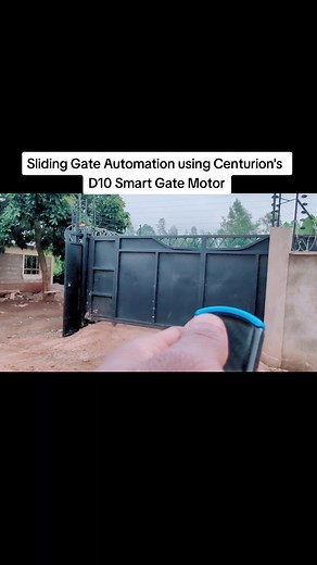 A recent sliding gate automation using Centurion's D10 Smart Gate Motor. D10 Smart can push a gate of up to 1,000 kgs; it is heavy duty to be used in commercial setup like office blocks and shopping malls. let's do yours today; reach us on Call/Text/WhatsApp 0722708034/0720456534 #gateautomation #kenyantiktok #fypシ゚viral🖤tiktok
