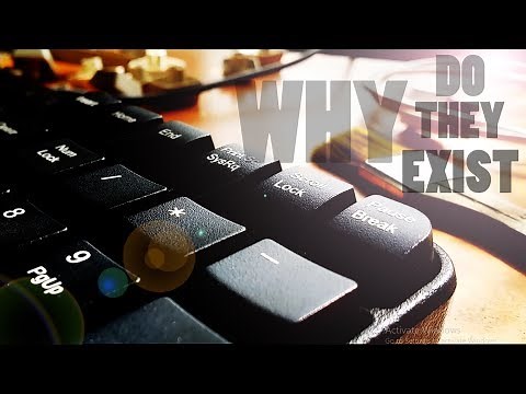 Why are these keys used for? [ Print Sc, Scroll Lock, Pause Break ]