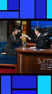878K views · 10K reactions | Eva Longoria Baston picked up a new skill during the pandemic — and it involves tequila!  #Colbert | The Late Show with Stephen Colbert | Facebook