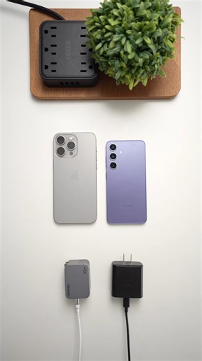 16K views · 137 reactions | Testing out the two #smartphones to see which one will #charge the fastest. For this matchup we have the #iPhone15ProMax versus the #GalaxyS24Plus. Which one do you think will win? #fast #speedtest #android #charging #batteries #lithium #fastcharging #speed #tech #technology #technews #cool #instatech #techtok #youtube #awesome #samsung #smartphone #iphone #appleversusandroid #androidvsiphone #iPhone15 #iPhone15Pro #Ugreen #UgreenNexode | Phandroid | Facebook