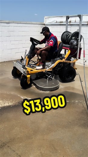 Apex Predator Pressure Washing Equipment for $13,900