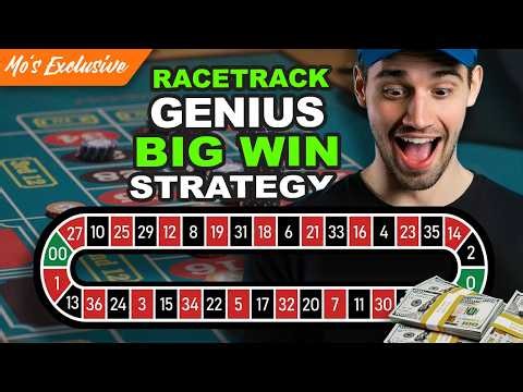 NEW ROULETTE STRATEGY | RACETRACK 4 SECTION WHEEL BETS | BIG PROFIT TOP SYSTEM - Bet With MO