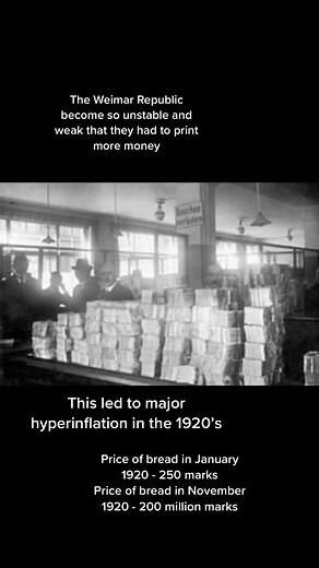 Germany struggled to find a sustainable government after world war 1 #history #hyperinflation #thegreatdepression #weimarrepublic #germany #fyp