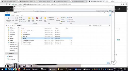 How to load ebooks on the B&N Nook Glowlight 3 - Good e-Reader