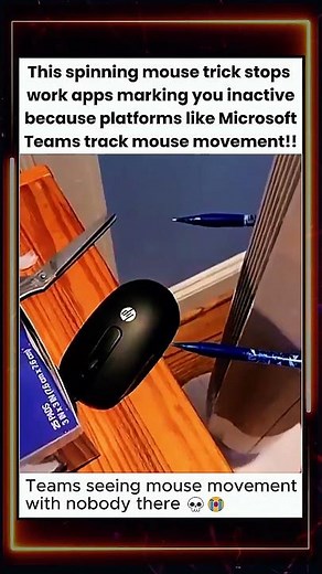 This Mouse Trick Fools Microsoft Teams 😭