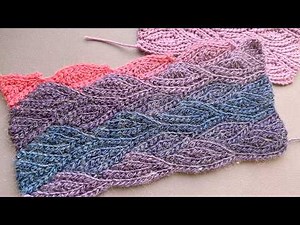 🔥 Needles aside! 'Vines' crochet pattern looks like knitting - mind-blowing! 😱🧶