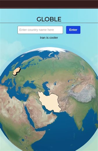 Weekendly Globle 38: Precision #globle #geography #speedrun #savethemappingcommunity #catnachofc
