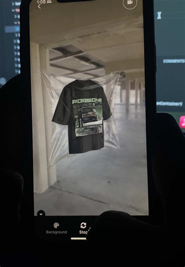 Design 3D mockups from your phone 🚀 #streetwear #clothingbrandtips #virtualthreads #3dmockups