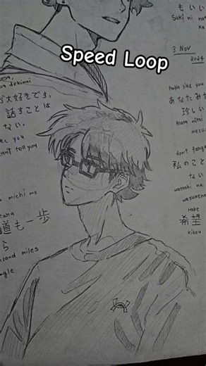 speed loop #loop #loopvideo #loopdrawing