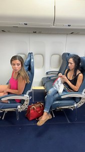 6.7K views · 86 reactions | Woman sneaks a package into someone's carry-on Woman on a plane puts something into another's woman's carry-on while she's sleeping. When she opens it, she finds it to be very useful. | Olivia | Facebook