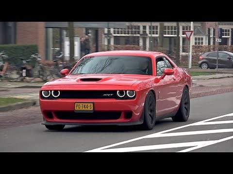 Dodge Challenger SRT-8 Hellcat - BURNOUT, REVS, ACCELERATIONS!