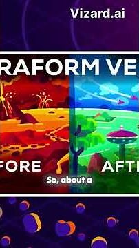 Terraforming Mars: Mining Titans Atmosphere with Giant Laser Factories