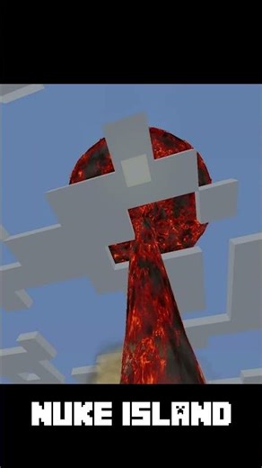 Minecraft Nuclear Explosion AFTERMATH