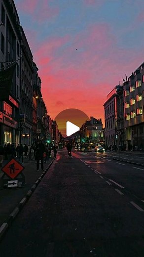 𝐈𝐧 𝐈𝐫𝐞𝐥𝐚𝐧𝐝 | Stunning Sunset in Dublin Today 🧡 #ireland #sunset #Dublin #Europe #winter | Instagram