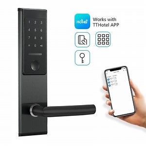 [Hot Item] Bluetooth Phone Ttlock APP Remote Unlock Electronic Password Door Lock