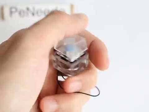 Mechanical Keyboard Press/Click Gadget Tester LED Switch Fidget Keychain/Keyclick Geek ADHD Gift Toy