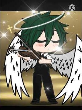 Deku plays the violin [Gacha Club Test]
