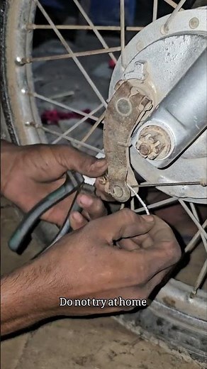 Adjusting Front Brake Cable on Motorcycle ✅