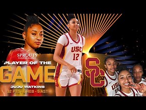 JuJu Watkins: Full Highlights of USC Debut | No. 21 USC vs No. 7 Ohio State | 11.6.23