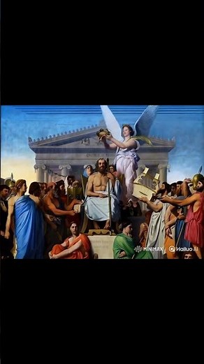 The Apotheosis of Homer #art #aiart #ai #painting #history #photographylovers #cute #midjourney
