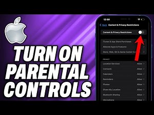 How To Turn On Parental Controls On iPhone - Quick Help