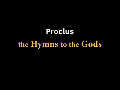 Hymns to the Gods (Proclus) recited in reconstructed Ancient Attic Greek by Ioannis Stratakis