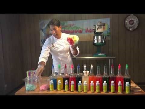 DIY Gourmet Hawaiian Shave Ice