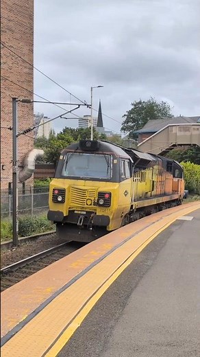 Colas Rail Class 70 Locomotive at Manors