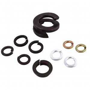 [Hot Item] DIN Spring Split Lock Washer Retaining Ring Sealing Washer Various Steel Brass Aluminium Copper Bronze Zinc Plain Bonded Wedge