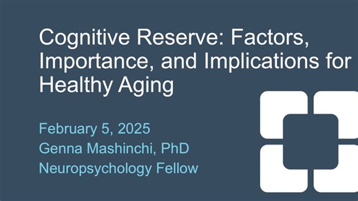Cognitive Reserve - Factors, Importance, and Implications for Healthy Aging