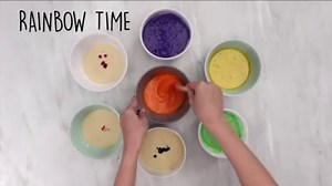 How to Make Rainbow Layer Cake
