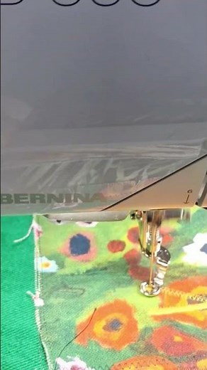 Bernina 990 Embroidery #textileart #sewing #berninarsa #sewinghacks