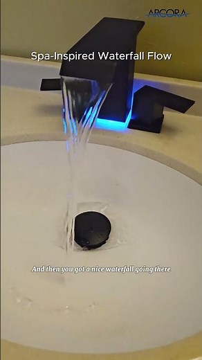 Illuminate the Bathroom Routine with My Color-Changing LED Faucet 💡✨