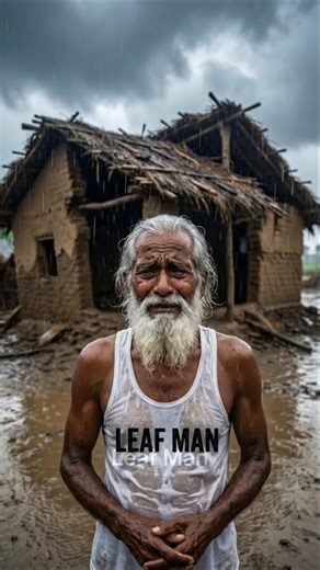 Dada ji made from palm leaves house | Leaf Man #shorts #viralshorts #crafting