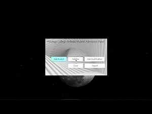 College Admission Management System with Installments in Java