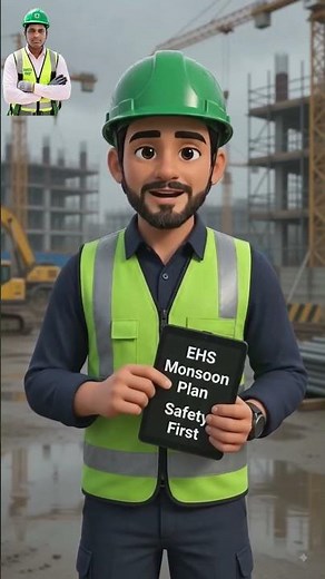 Monsoon Safety Plan | Rainy Season Safety Tips for Construction Sites.Training.‪@SafeTalksbyGopal‬