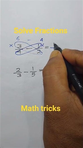 💝🌼Simple solve fractions...#shortvideo #math