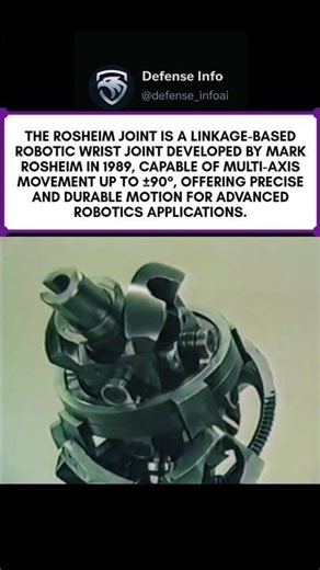 What is this insanely complex robotic wrist joint? 😳