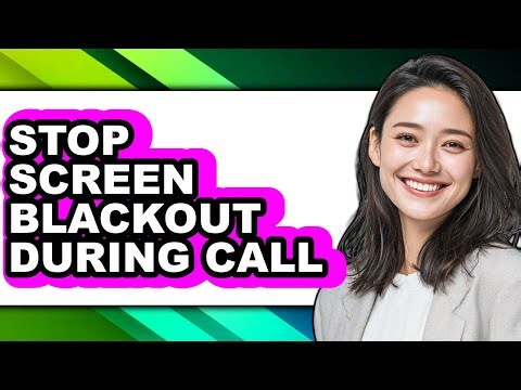 How to Stop Screen Blackout During Call (easy Method)