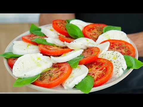 How To Make CAPRESE SALAD Like They Do In Capri!