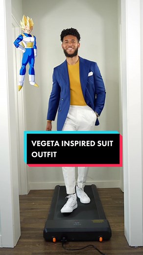 Replying to @emanuel.ko Vegeta Inspired Suit Outfit (Android Saga) #vegeta #dbz #ssjvegeta